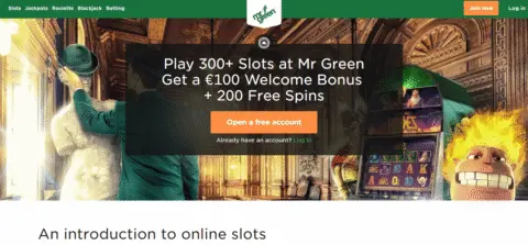 mr green online slots