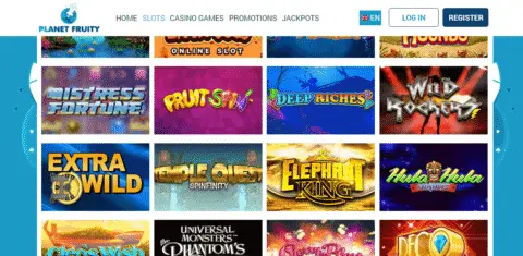 planet fruity casino online slots