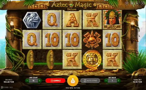 play Aztec Magic Deluxe slot