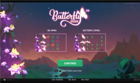 play Butterfly Staxx slot