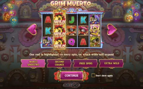 play Grim Muerto slot