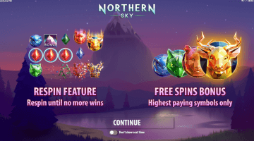 play Northern Sky slot