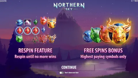 play Northern Sky slot