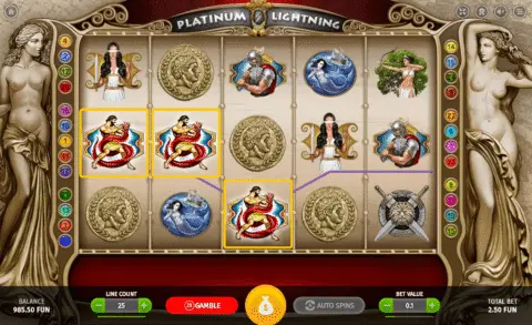 play Platinum Lightning slot