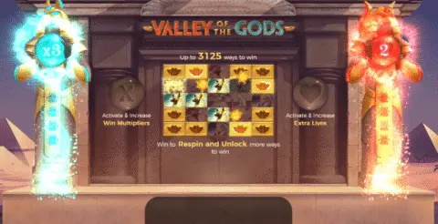 play Valley of the Gods slot
