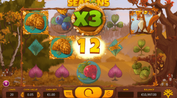 seasons slot free spins