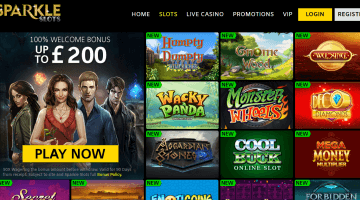 sparkle slots casino games