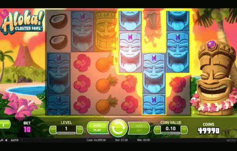 Aloha! Cluster pays slot free spins