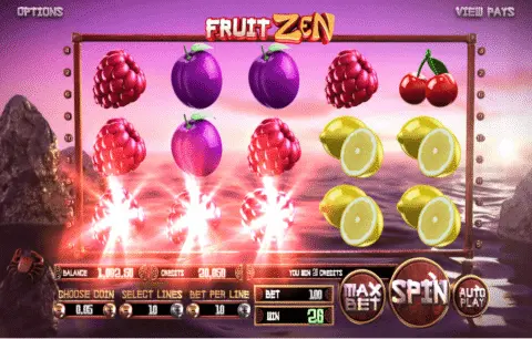 Fruit Zen slot free spins