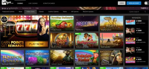 Hopa casino online slots