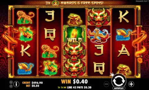 Lucky Dragons slot free spins