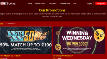 Red spins casino promotions