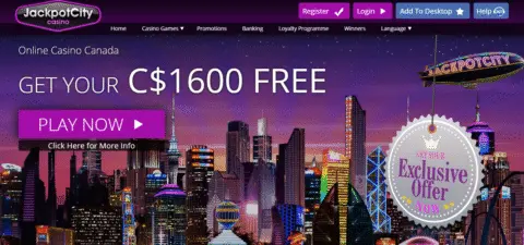 jackpot city casino bonus
