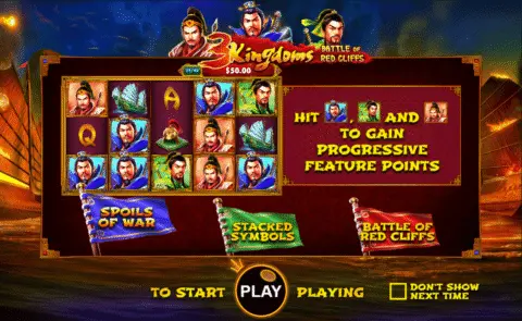 play 3 kingdoms slot