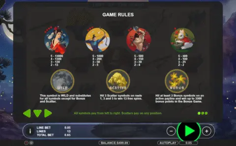 play Lady of the Moon slot