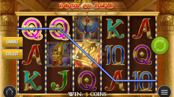 Book of Dead slot free spins