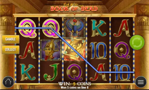 Book of Dead slot free spins