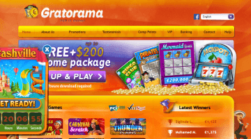 Gratorama casino bonus