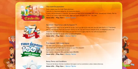 Gratorama casino promotions