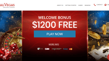 Royal Vegas casino bonus