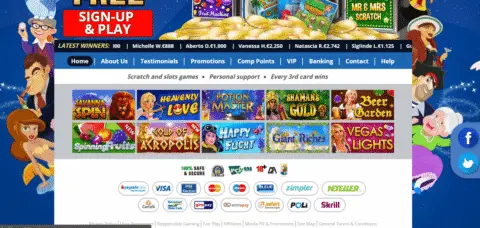 Scratch mania casino games