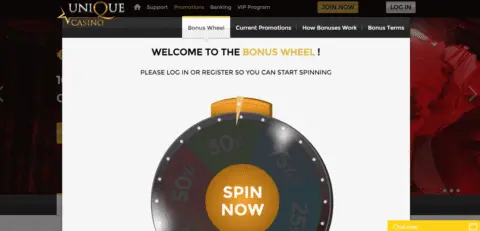 Unique casino promotions
