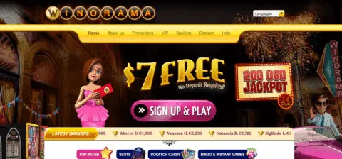 Winorama casino bonus