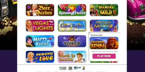 Winorama casino games