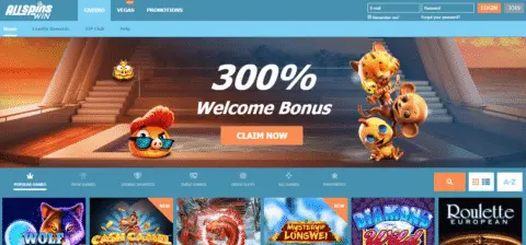 All Spins Wins casino bonus