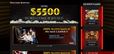 BoVegas casino promotions