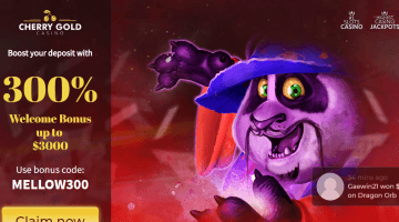 Cherry Gold casino bonus