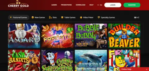 Cherry Gold casino games