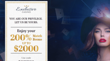 Exclusive casino bonus