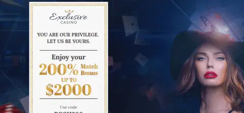 Exclusive casino bonus