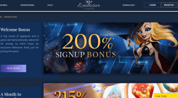 Exclusive casino promotions