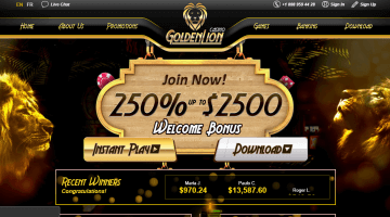 Golden Lion casino games