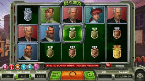 Reptoids Game