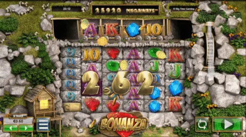 bonanza slot free spins