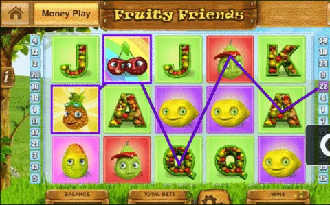 fruity friends slot free spins