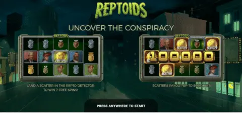 play Reptoids slot