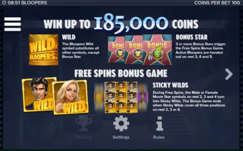 play bloopers slot
