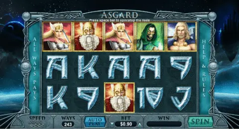 Asgard slot game