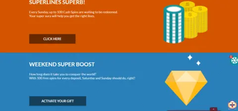 Casino Superlines free spins