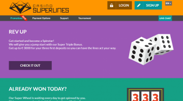 Casino Superlines promotions