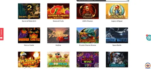 Casino Superlines slot games