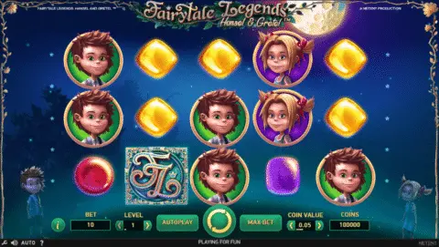 Fairytale Legends Hansel & Gretel slot game
