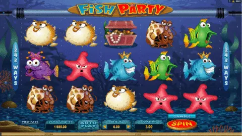Fish Party slot game