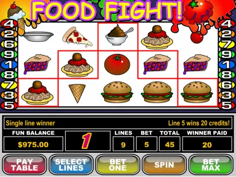Food Fight slot game