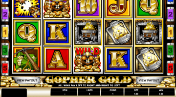 Gopher Gold slot free spins
