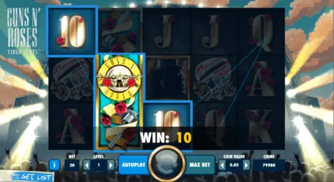 Guns N’ Roses slot free spins